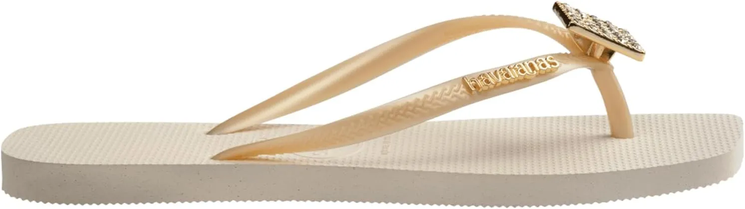 Havaianas for Women - Slim Square Crystal Elegance Flip Flop