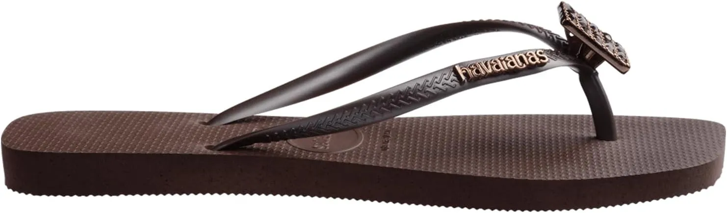Havaianas for Women - Slim Square Crystal Elegance Flip Flop