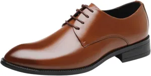 Loafers for Women Plus Size Men's Dress Shoes Classic Business Oxfords Formal Split Leather Footwear for Office & Weddings