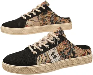Men Trendy Sneaker, Comfortable Non-Slip Rubber Sole Slippers, Spring and Summer Footwear, Suitable for Outdoors, Work