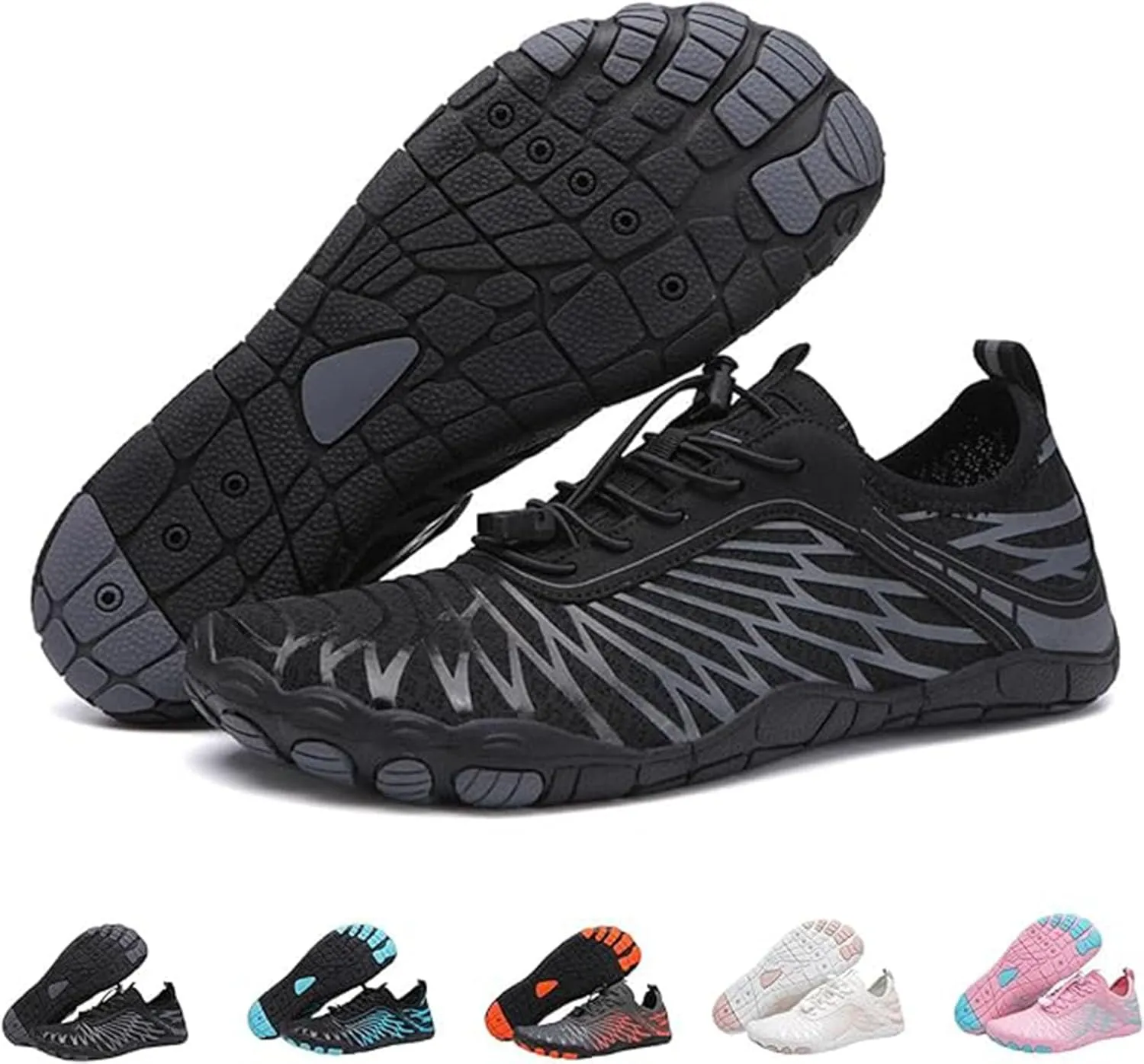 Zureto Grounded Footwear for Women Men Neuropathy, Hike Footwear Barefoot Womens Mens